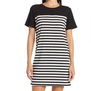 CENY Striped T-Shirt dress size: M